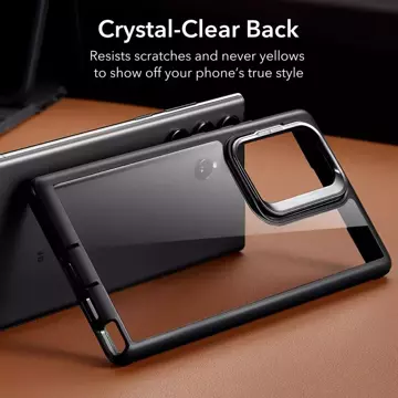 Etui na telefon ESR Shock Armor KickStand Case do Samsung Galaxy S23 Ultra Clear/Black