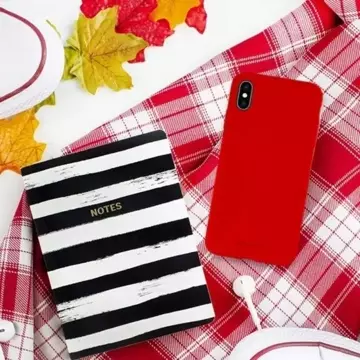 Etui na telefon Mercury Silicone do iPhone 13 Pro Max czerwony/red