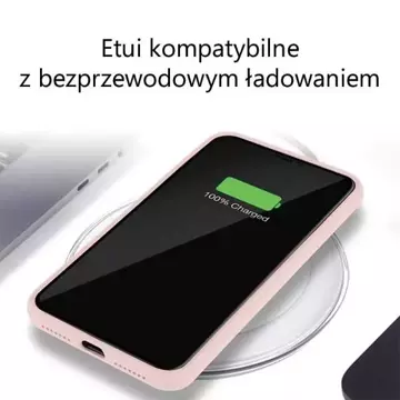 Etui na telefon Mercury Silicone do iPhone 14 Pro różowo-piaskowy/pink-sand