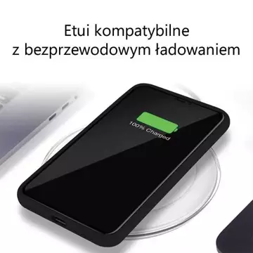 Etui na telefon Mercury Silicone do iPhone 14 czarny/ black