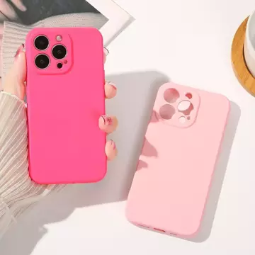 Etui na telefon Silicone Case do Samsung Galaxy A54 5G silikonowy pokrowiec różowe