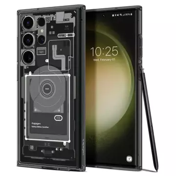 Etui na telefon Spigen Ultra Hybrid do Samsung Galaxy S23 Ultra Zero One