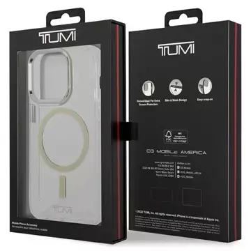 Etui na telefon Tumi Transparent MagSafe hardcase do iPhone 14 Pro Max przezroczysty/clear