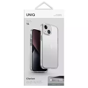 Etui na telefon UNIQ Clarion do Apple iPhone 14 6,1" przeźroczysty/lucent clear