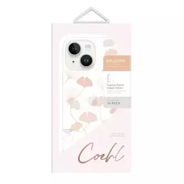 Etui na telefon UNIQ Coehl Meadow do Apple iPhone 14 Plus 6,7" różowy/spring pink