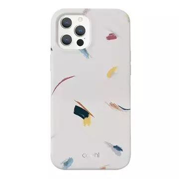 Etui na telefon UNIQ Coehl Reverie do iPhone 12/12 Pro beżowy/soft ivory