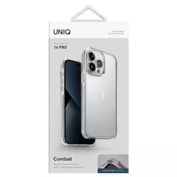 Etui na telefon UNIQ Combat do Apple iPhone 14 Pro 6,1" przeźroczysty/ crystal clear