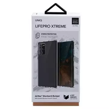 Etui na telefon UNIQ LifePro Xtreme do Samsung Note 20 Ultra przezroczysty/crystal clear