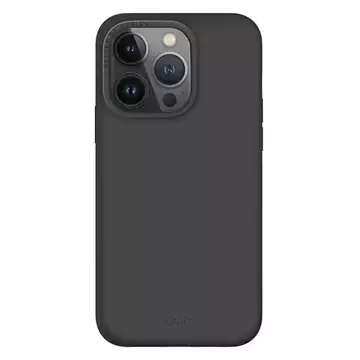 Etui na telefon UNIQ Lino Hue do Apple iPhone 14 Pro 6,1" Magclick Charging szary/charcoal grey