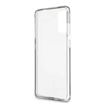 Etui na telefon US Polo Shiny do Samsung Galaxy S20 Plus biały /white