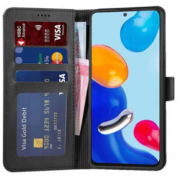 Etui na telefon Wallet portfel do Xiaomi Redmi Note 12 Pro 5G / Poco X5 Pro 5G Black