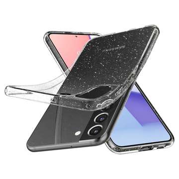 Etui na telefon do Samsung Galaxy S22 Spigen Liquid Crystal Glitter Crystal + Szkło