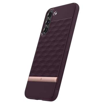 Etui na telefon obudowa Caseology Parallax do Samsung Galaxy S22 Burgundy
