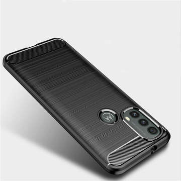 Etui obudowa Alogy Rugged Armor TPU Carbon do Motorola Moto E20/ E30/ E40 Black