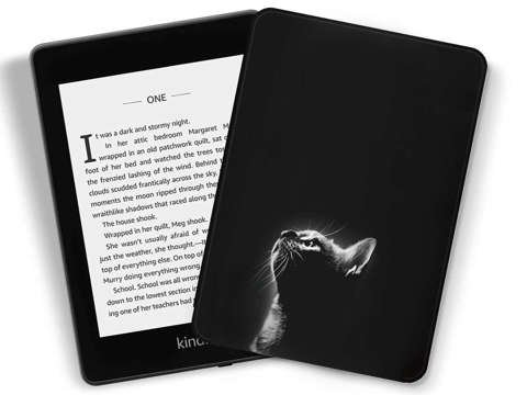 Etui obudowa Alogy Smart Case do Kindle Paperwhite 4 2018/ 2019 Księżycowy Kot