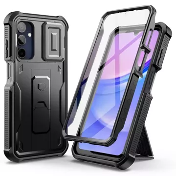 Etui obudowa Kevlar Cam+ do Samsung Galaxy A15 4G / 5G Black