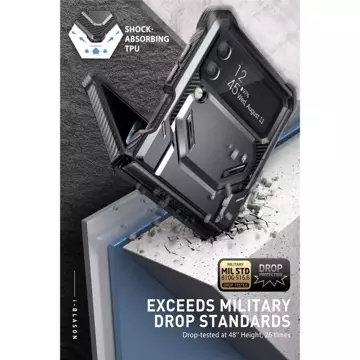 Etui obudowa Supcase IBLSN ArmorBox do Samsung Galaxy Z Flip 4 Black