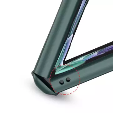 Etui obudowa case Icon do Samsung Galaxy Z Flip 4 Green