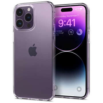 Etui obudowa case Spigen Liquid Crystal do Apple iPhone 14 Pro Crystal Clear