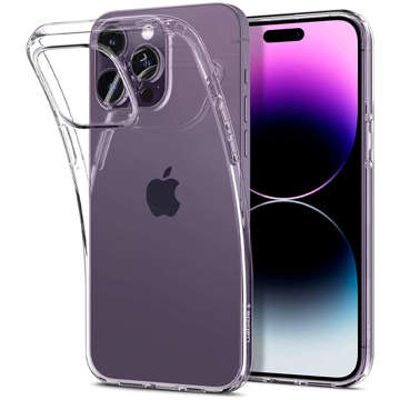 Etui obudowa case Spigen Liquid Crystal do Apple iPhone 14 Pro Crystal Clear