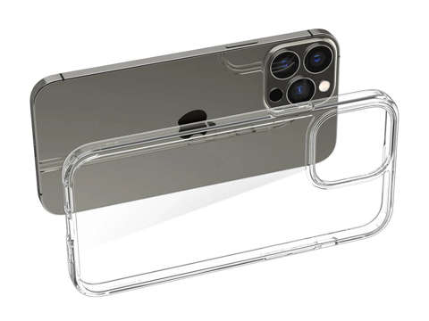 Etui obudowa case Spigen Ultra Hybrid do Apple iPhone 13 Pro Crystal Clear + Szkło