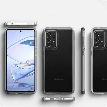 Etui obudowa case Spigen Ultra Hybrid do Samsung Galaxy A53 5G Crystal Clear + Szkło