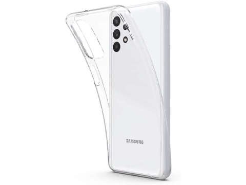 Etui obudowa case do Samsung Galaxy A32 5G silikonowe przezroczyste + Szkło