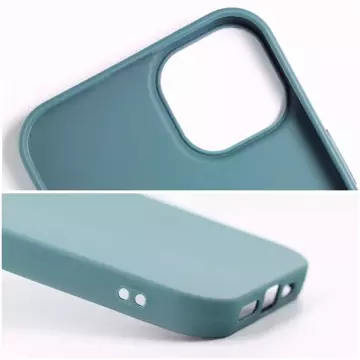 Etui obudowa ochronna Futerał MATT do iPhone 15 Plus ciemnozielony