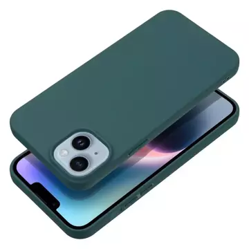 Etui obudowa ochronna Futerał MATT do iPhone 15 Plus ciemnozielony