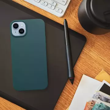 Etui obudowa ochronna Futerał MATT do iPhone 15 Plus ciemnozielony