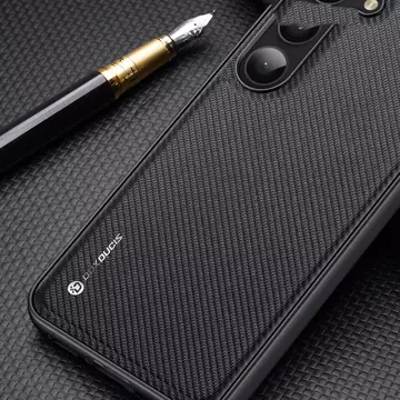 Etui ochronne Dux Ducis Fino do Samsung Galaxy S23+ pokrowiec z silikonową ramką czarne