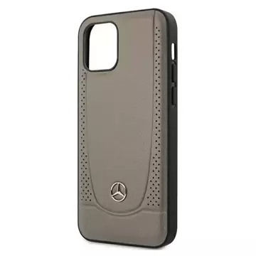 Etui ochronne Mercedes MEHCP12LARMBR do Apple iPhone 12 Pro Max 6,7" brązowy/brown hardcase Urban Line