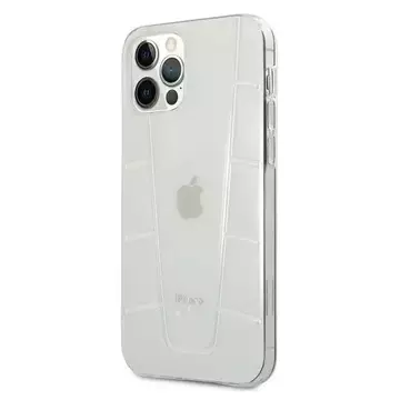 Etui ochronne Mercedes MEHCP12LCLCT do Apple iPhone 12 Pro Max 6,7" clear hardcase Transparent Line