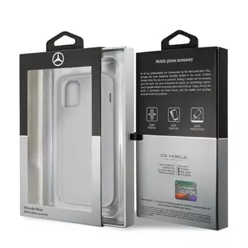 Etui ochronne Mercedes MEHCP12SARCT do Apple iPhone 12 Mini 5,4" clear hardcase Transparent Line