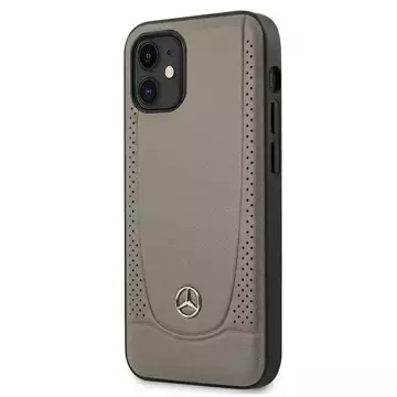 Etui ochronne Mercedes MEHCP12SARMBR do Apple iPhone 12 Mini 5,4" brązowy/brown hardcase Urban Line