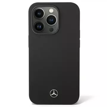 Etui ochronne Mercedes MEHCP14LSILBKdo Apple iPhone 14 Pro 6,1" czarny/black hardcase Silicone Line