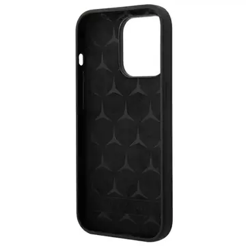 Etui ochronne Mercedes MEHCP14LSILBKdo Apple iPhone 14 Pro 6,1" czarny/black hardcase Silicone Line