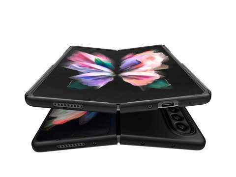Etui ochronne Spigen AirSkin do Samsung Galaxy Z Fold 3 5G Black