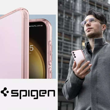 Etui ochronne Spigen Ultra Hybrid do Samsung Galaxy S23 Rose Crystal