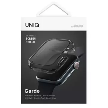 Etui ochronne UNIQ Garde do Apple Watch Series 7/8 45mm szary/smoked grey