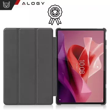 Etui ochronne do Lenovo Tab P12 12.7 TB-370 obudowa na tablet Alogy Book Cover Case Czarne