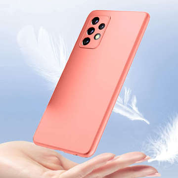 Etui ochronne do telefonu Alogy Thin Soft Case do Samsung Galaxy A53 / A53 5G Różowe + Szkło