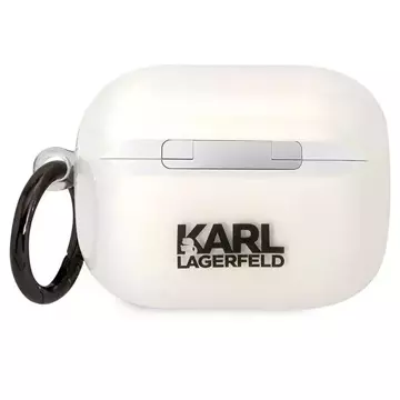 Etui ochronne na słuchawki Karl Lagerfeld do AirPods Pro cover transparent Karl`s Head 