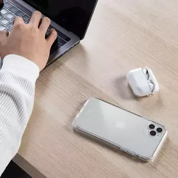 Etui ochronne na słuchawki UNIQ etui Glase do Apple AirPods Pro  clear