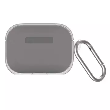 Etui ochronne na słuchawki UNIQ etui Glase do Apple AirPods Pro dymiony/smoke