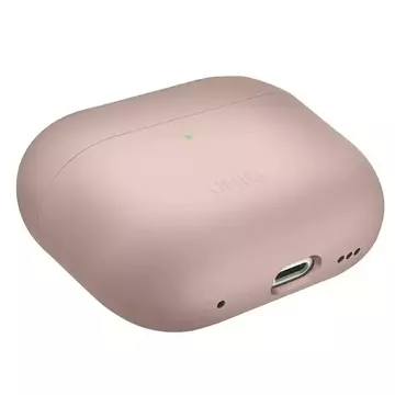 Etui ochronne na słuchawki UNIQ etui Lino AirPods Pro 2 gen Silicone różowy/blush pink