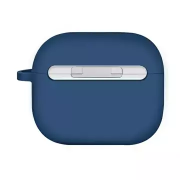 Etui ochronne na słuchawki UNIQ etui Nexo do Apple AirPods 3 + Ear Hooks Silicone niebieski/blue