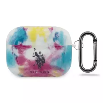 Etui ochronne na słuchawki US Polo Tie & Dye Collection do Apple AirPods Pro multikolor