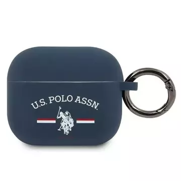 Etui ochronne na słuchawki US Polo do Apple AirPods 3 granatowy