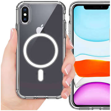 Etui ochronne na telefon Alogy MagSafe Clear Case do Apple iPhone X / XS Przezroczyste